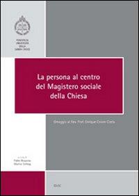 La persona al centro del magistero sociale della Chiesa - copertina