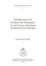 The Relevance of St Bede the Venerable to the Glossa Ordinaria