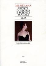 Meridiana (2007) vol. 59-60: Disuguaglianze