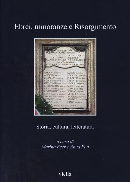 Ebrei, minoranze e Risorgimento. Storia, cultura e letteratura - copertina