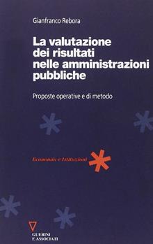 La valutazione dei risulatati nelle pubbliche amministrazioni