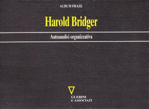 Autoanalisi organizzativa - Harold Bridger - copertina