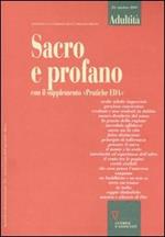 Adultità. Vol. 22: Sacro e profano.