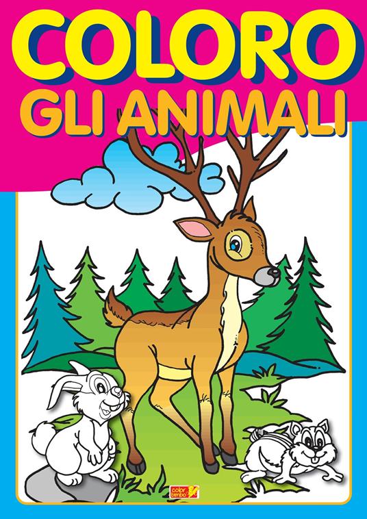 Coloro gli animali. Ediz. illustrata - copertina