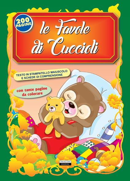 Le favole di cuccioli. Ediz. illustrata - copertina