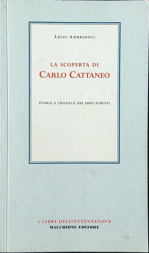 La scoperta di Carlo Cattaneo