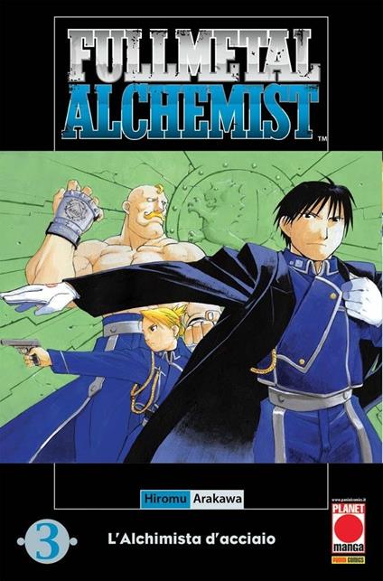 Fullmetal alchemist. L'alchimista d'acciaio. Vol. 3 - Hiromu Arakawa - copertina