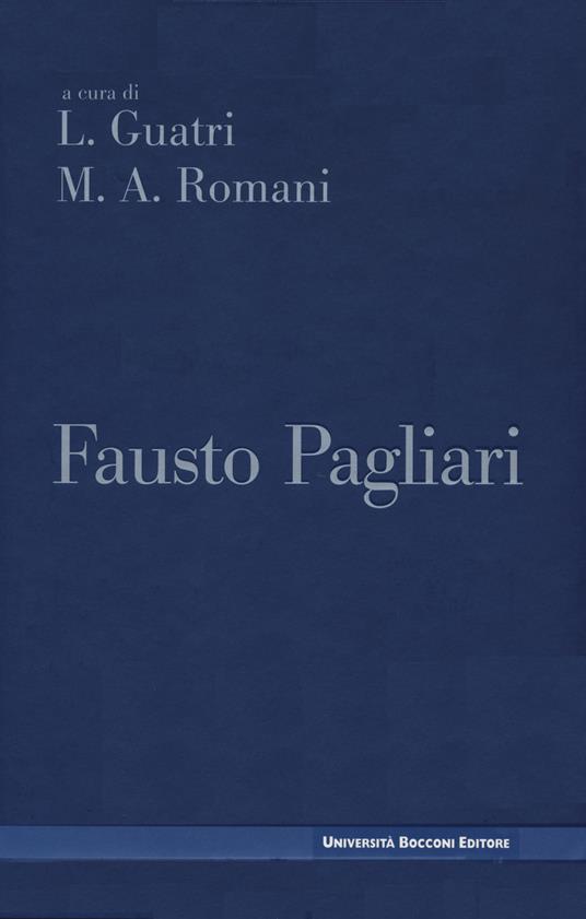 Fausto Pagliari - copertina
