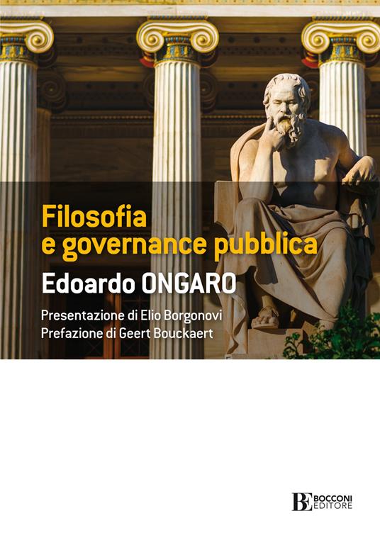 Filosofia e governance pubblica - Edoardo Ongaro - copertina