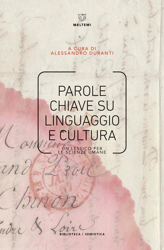 Parole chiave su linguaggio e cultura. Un lessico per le scienze umane - copertina