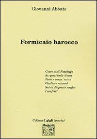 Formicaio barocco - Giovanni Abbate - copertina