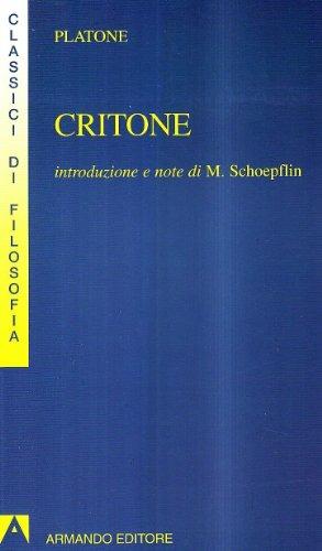 Critone - Platone - copertina