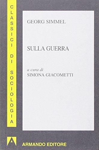 Sulla guerra - Georg Simmel - copertina