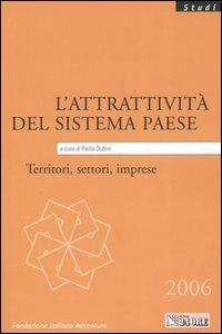 L' attratività del sistema paese. Territori, settori, imprese - copertina