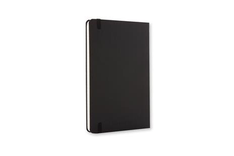 Taccuino Moleskine pocket a righe copertina rigida nero. Black - 4