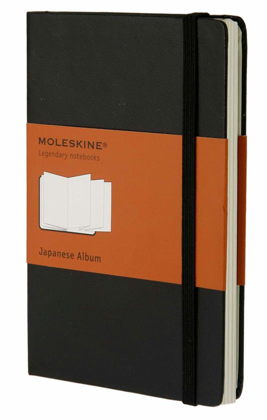 Art Japanese Album Moleskine pocket copertina rigida nero. Black - 4