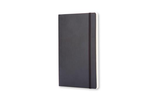 Taccuino Moleskine pocket a pagine bianche copertina morbida nero. Black - 3