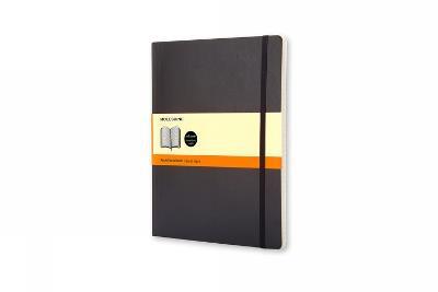 Taccuino Moleskine XL a righe copertina morbida nero. Black - 2