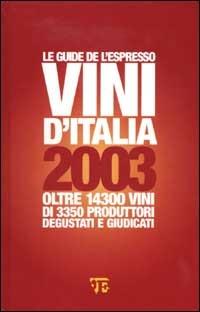 Vini d'Italia 2003 - copertina