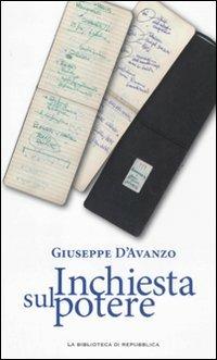 Inchiesta sul potere - Giuseppe D'Avanzo - copertina