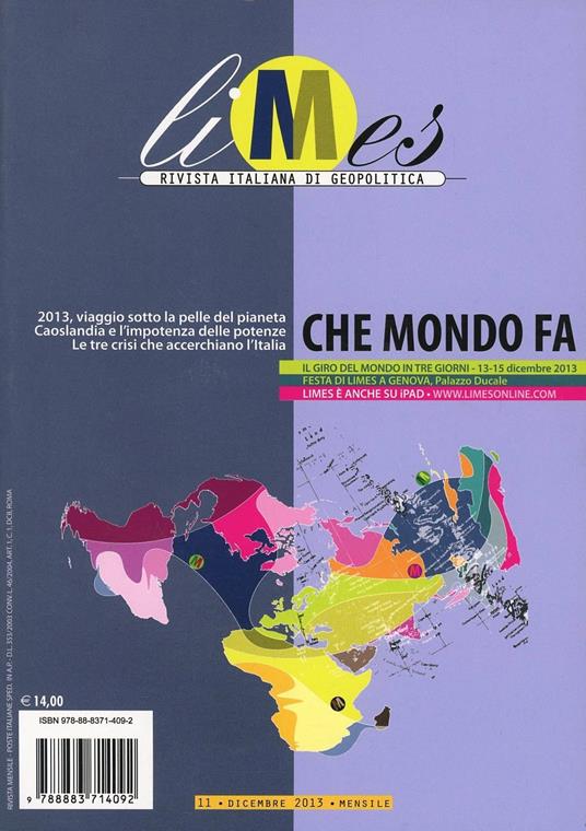 Limes, rivista italiana di geopolitica