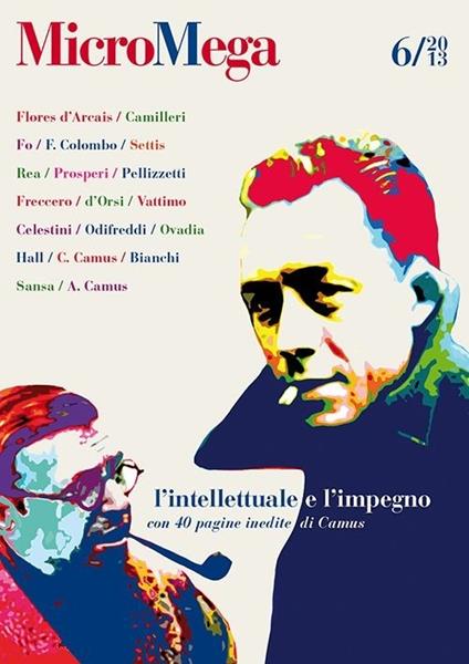 Micromega. Vol. 6: L'intellettuale e l'impegno - copertina