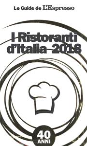 Libro I ristoranti d'Italia 2018 
