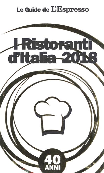 I ristoranti d'Italia 2018 - copertina