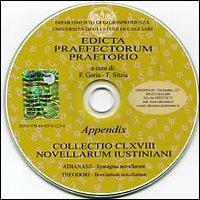 Edicta praefectorum praetorio. Ediz. italiana, latina e greca. CD-ROM - copertina