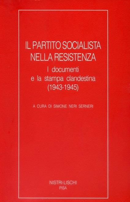 Il partito Socialista nella Resistenza - copertina