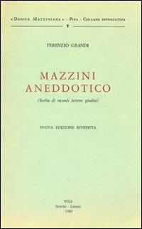 Mazzini aneddotico - Terenzio Grandi - copertina