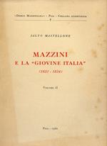 Mazzini e la «Giovine Italia» (1831-1834)