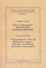 Matrici heideggeriane nella letteratura di Ingeborg Bachmann