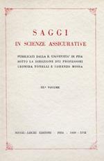 Saggi in scienze assicurative. Vol. 3