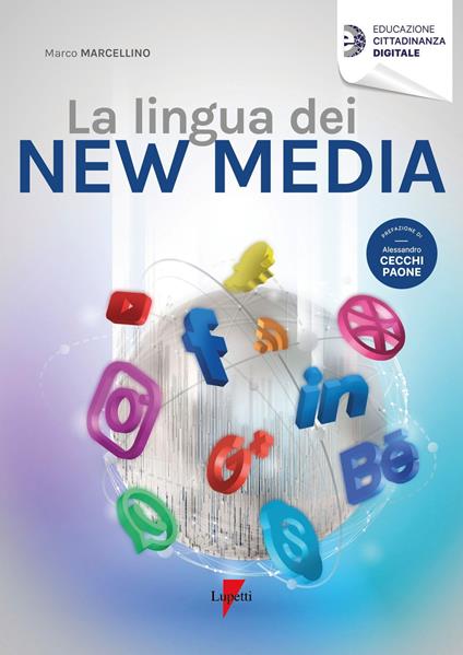 La lingua dei new media - Marco Marcellino - copertina