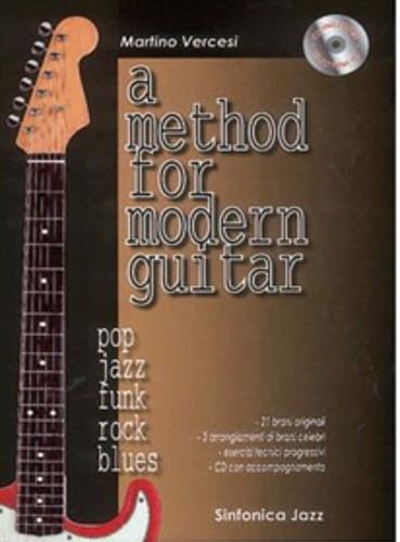 The method for modern guitar - Martino Vercesi - copertina