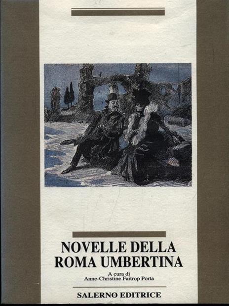 Novelle della Roma umbertina - copertina