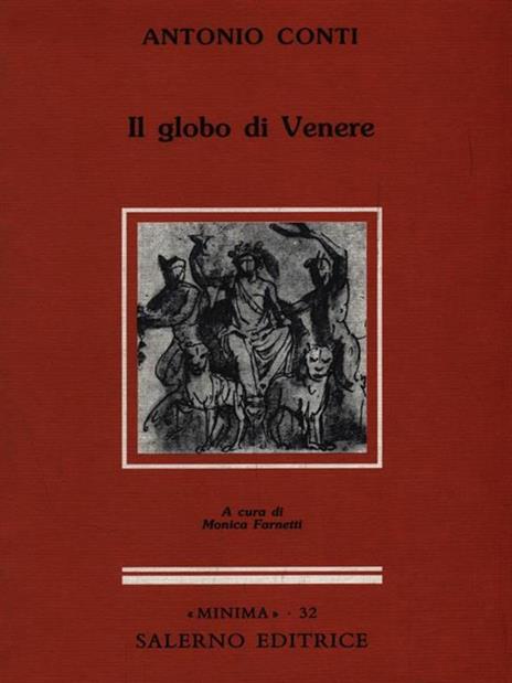 Il globo di Venere - Antonio Conti - copertina