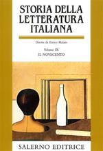Storia della letteratura italiana. Vol. 9: Il Novecento