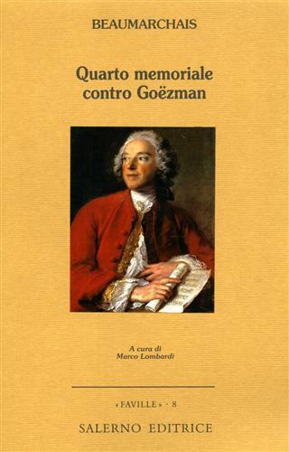 Quarto memoriale contro Goëzman - P. Augustin de Beaumarchais - copertina