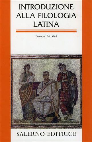 Introduzione alla filologia latina - copertina