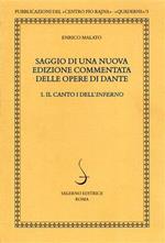 Saggio di una nuova edizione commentata delle opere di Dante. Vol. 1: canto I dell'Inferno, Il.