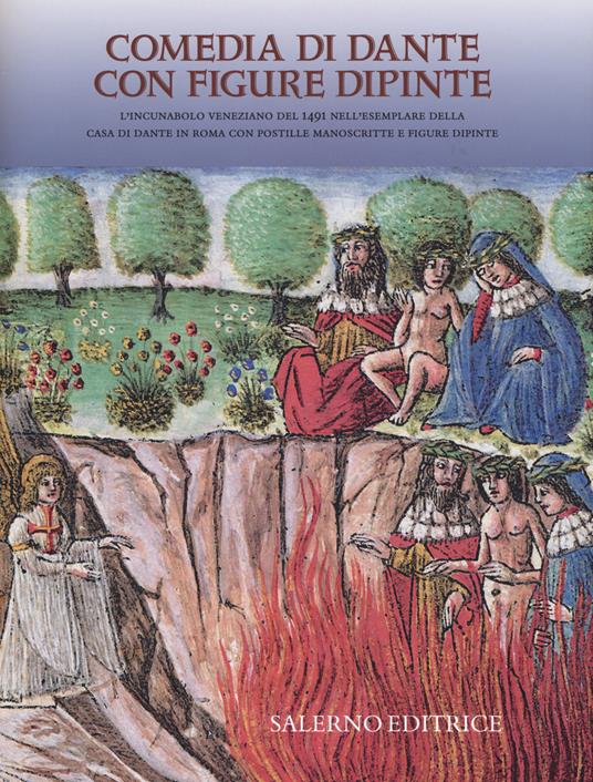 Comedia di Dante con figure dipinte. Commentario. Ediz. illustrata - Luca Marcozzi - copertina