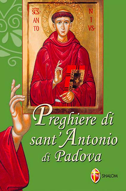 Preghiere di sant'Antonio di Padova - copertina