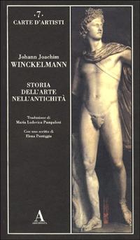 Storia dell'arte nell'antichità - Johann Joachim Winckelmann - copertina