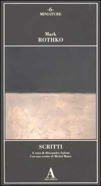 Scritti - Mark Rothko - copertina