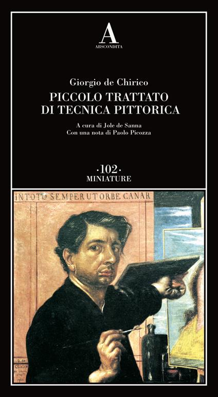 Piccolo trattato di tecnica pittorica - Giorgio De Chirico - copertina