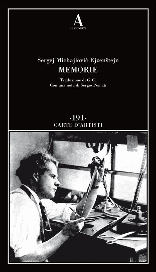 Memorie - Sergej M. Ejzenstejn - copertina