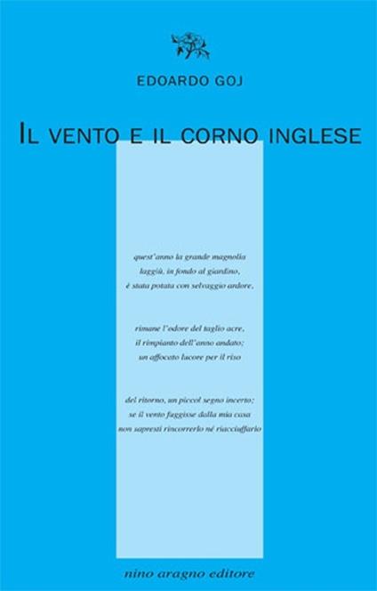 Il vento e il corno inglese - Edoardo Goj - copertina