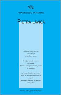 Pietra lavica - Francesco Iannone - copertina